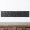 Kirkland's Home Metal Groceries And Dry Goods Plaque- Wall Quotes & Signs