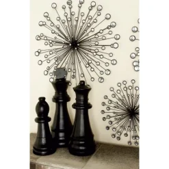 Kirkland's Home Metal Jewel Sunburst Wall Plaques, Set Of 3- Wall Plaques