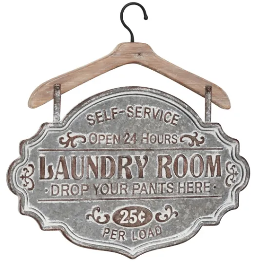 Kirkland's Home Metal Laundry Room Wall Plaque- Wall Quotes & Signs