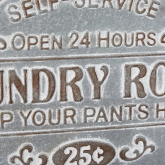 Kirkland's Home Metal Laundry Room Wall Plaque- Wall Quotes & Signs