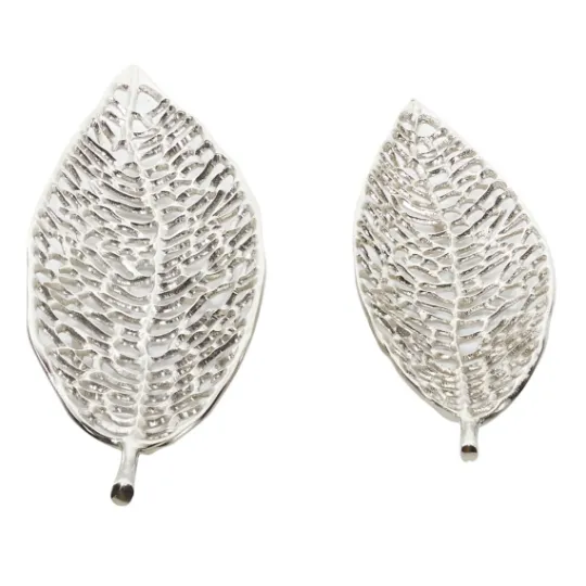 Kirkland's Home Metal Leaf Trays, Set Of 2- Decorative Trays