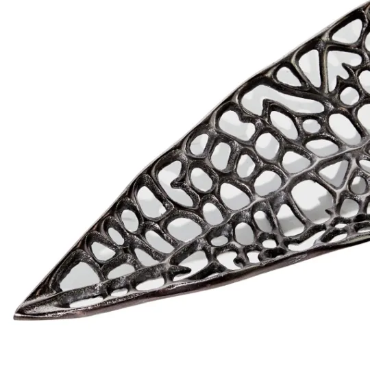 Kirkland's Home Metal Leaf Trays, Set Of 2- Decorative Trays