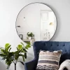 Kirkland's Home Metal Linear Round Mirror- Decorative Mirrors