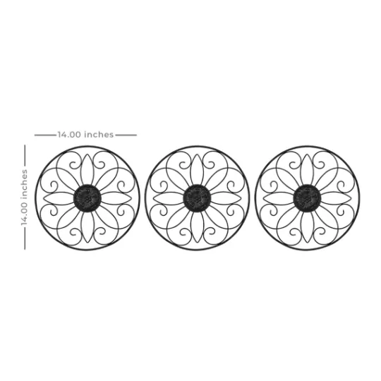Kirkland's Home Metal Medallion Wall Plaques, Set Of 3- Wall Plaques