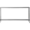 Kirkland's Home Metal Mirrored Top Slim Console Table- Console Tables