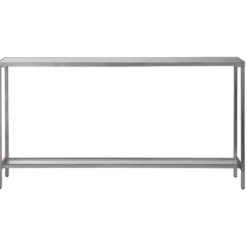 Kirkland's Home Metal Mirrored Top Slim Console Table- Console Tables
