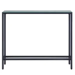 Kirkland's Home Metal Mirrored Top Slim Console Table- Console Tables
