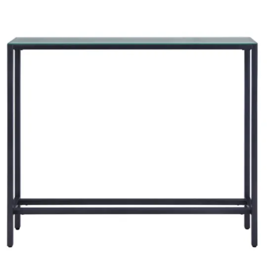 Kirkland's Home Metal Mirrored Top Slim Console Table- Console Tables