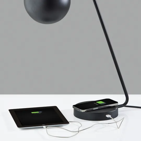 Kirkland's Home Metal Modern Globe Table Lamp- Table Lamps