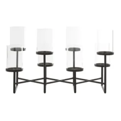 Kirkland's Home Metal Multi Level Candelabra Runner- Candle Holders
