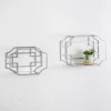 Kirkland's Home Metal Nesting Wall Shelves, Set Of 2- Shelves