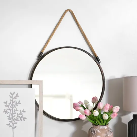 Kirkland's Home Metal Rope Wall Mirror- Decorative Mirrors