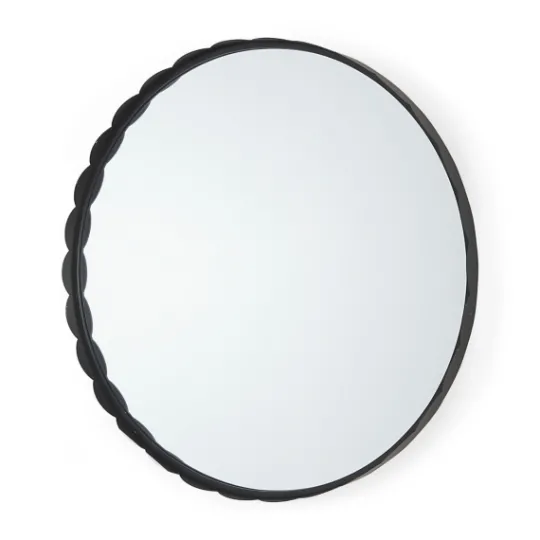 Kirkland's Home Metal Scallop Edge Adelaide Wall Mirror- Decorative Mirrors