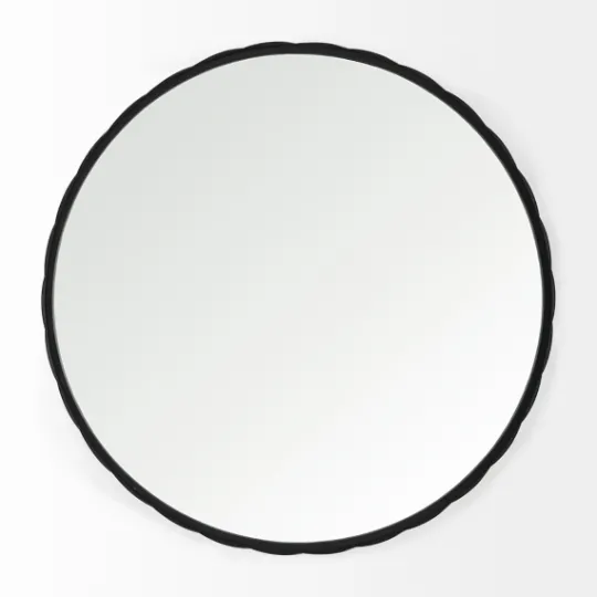 Kirkland's Home Metal Scallop Edge Adelaide Wall Mirror- Decorative Mirrors