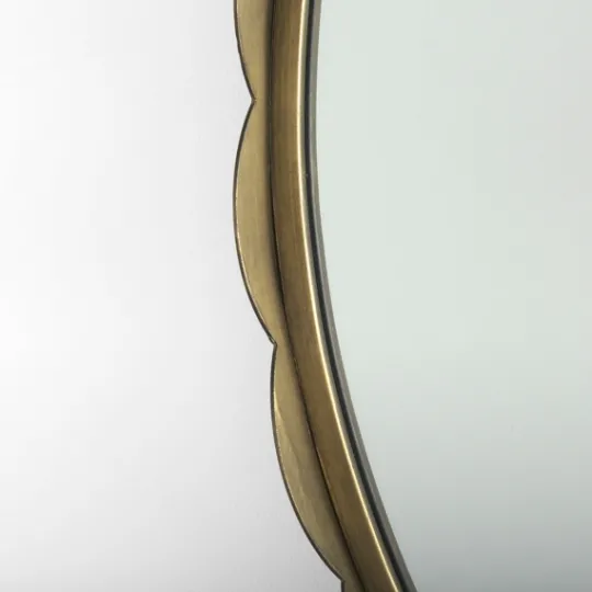 Kirkland's Home Metal Scallop Edge Adelaide Wall Mirror- Decorative Mirrors
