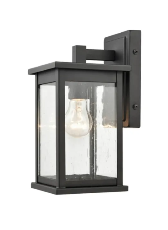Kirkland's Home Metal Seeded Glass Outdoor Sconce- Outdoor Lighting
