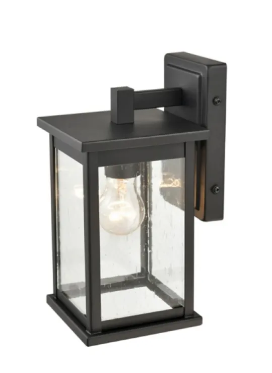 Kirkland's Home Metal Seeded Glass Outdoor Sconce- Outdoor Lighting