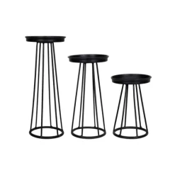 Kirkland's Home Metal Soho Candle Holders, Set Of 3- Candle Holders