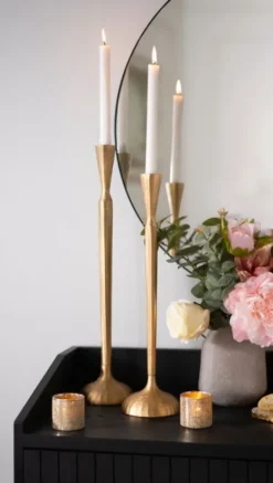 Kirkland's Home Metal Taper Candle Holder, 21 In.- Candle Holders