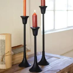 Kirkland's Home Metal Taper Candle Holders, Set Of 3- Candle Holders