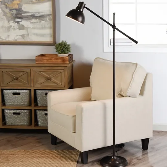Kirkland's Home Metal Task Floor Lamp- Floor Lamps