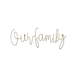 Kirkland's Home Metal This Is Our Family Wall Plaque- Wall Quotes & Signs