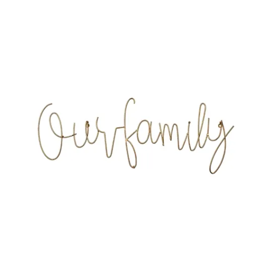 Kirkland's Home Metal This Is Our Family Wall Plaque- Wall Quotes & Signs