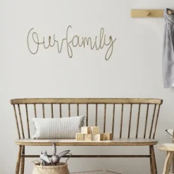 Kirkland's Home Metal This Is Our Family Wall Plaque- Wall Quotes & Signs