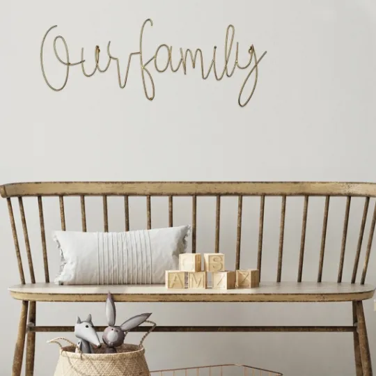 Kirkland's Home Metal This Is Our Family Wall Plaque- Wall Quotes & Signs