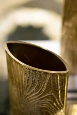 Kirkland's Home Metal Timber Scape Vase- Vases