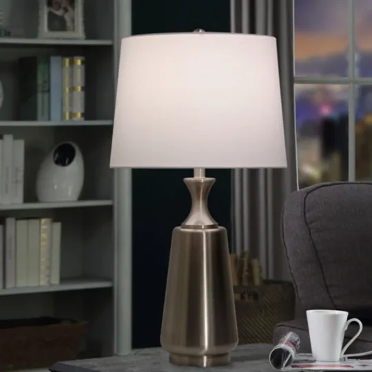 Kirkland's Home Metal Touch Switch Table Lamp- Table Lamps