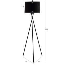 Kirkland's Home Metal Tripod Twist Floor Lamp- Floor Lamps