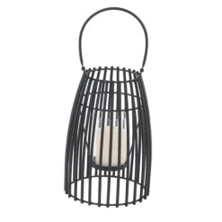 Kirkland's Home Metal Vertical Caged Lantern, 12 In.- Lanterns