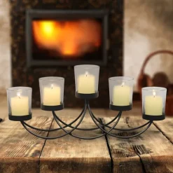 Kirkland's Home Metal Votive Candelabra- Candle Holders