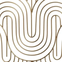 Kirkland's Home Metal Waves Wall Plaque- Wall Plaques