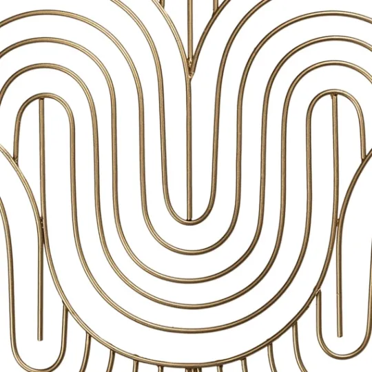 Kirkland's Home Metal Waves Wall Plaque- Wall Plaques