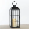 Kirkland's Home Metal Windowpane Lantern, 21 In.- Lanterns