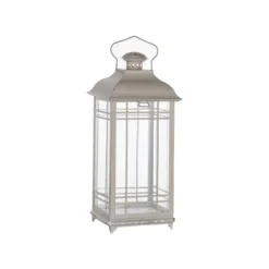 Kirkland's Home Metal Windowpane Lanterns, Set Of 3- Lanterns