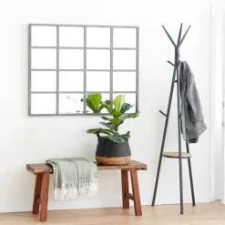 Kirkland's Home Metal Windowpane Wall Mirror- Decorative Mirrors