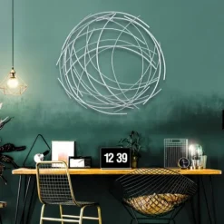 Kirkland's Home Metal Wire Abstract Wall Plaque- Wall Plaques