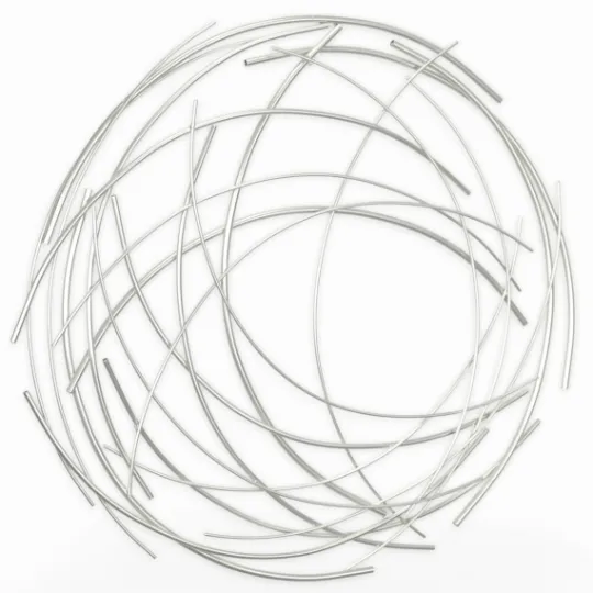 Kirkland's Home Metal Wire Abstract Wall Plaque- Wall Plaques