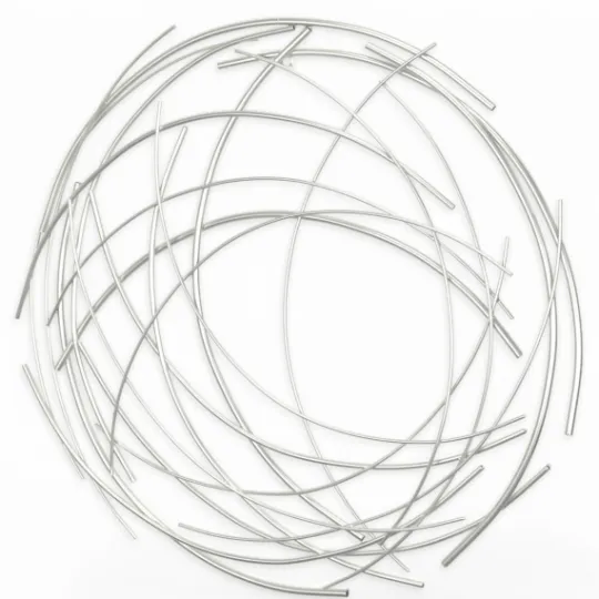 Kirkland's Home Metal Wire Abstract Wall Plaque- Wall Plaques