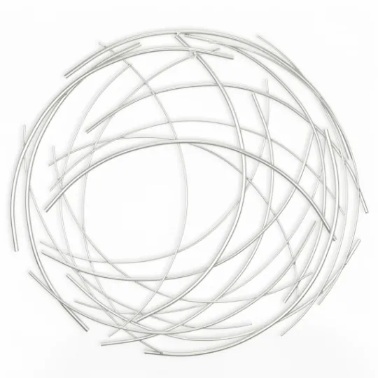 Kirkland's Home Metal Wire Abstract Wall Plaque- Wall Plaques