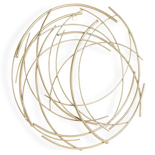 Kirkland's Home Metal Wire Abstract Wall Plaque- Wall Plaques