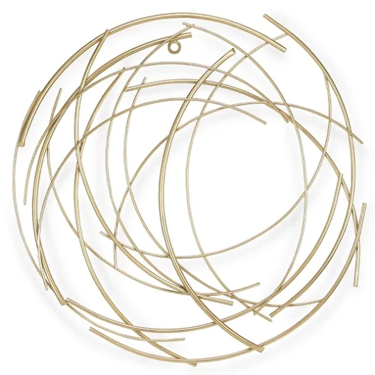 Kirkland's Home Metal Wire Abstract Wall Plaque- Wall Plaques