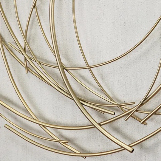 Kirkland's Home Metal Wire Abstract Wall Plaque- Wall Plaques