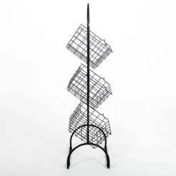 Kirkland's Home Metal Wire 3-Basket Stand- Baskets & Boxes
