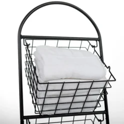 Kirkland's Home Metal Wire 3-Basket Stand- Baskets & Boxes