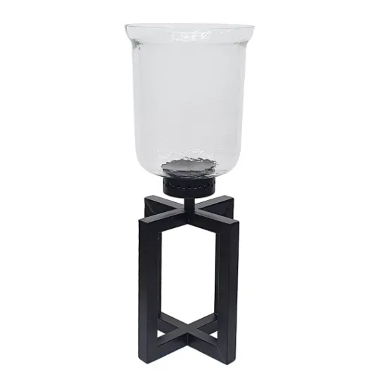 Kirkland's Home Metal X Base Votive Candle Holder, 19 In.- Candle Holders