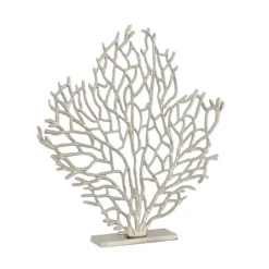 Kirkland's Home Metallic Coastal Branch Statue- Statues & Figurines